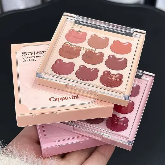 Cappuvini Mousse à lèvres velours 9 couleurs – Finition mate et naturelle