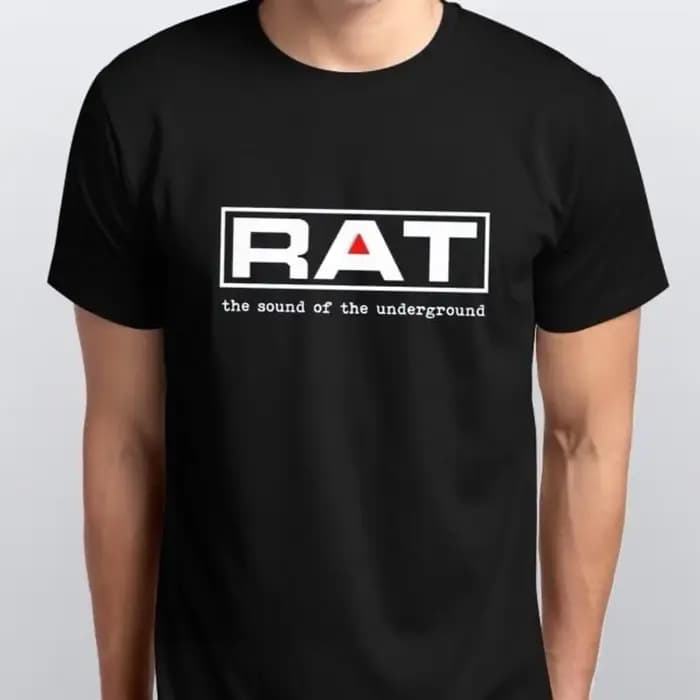 RAT proco NOUVEAU T-SHIRT tailles S M L XL XXL noir blanc