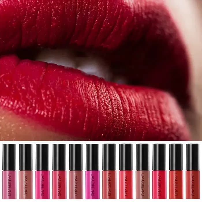 Mini ensemble de 1/3 rouges à lèvres mats nude