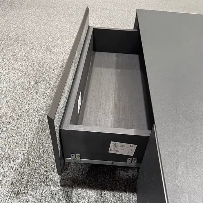 Meuble TV bas moderne avec base décorative, support pour téléviseur, mobilier de salon