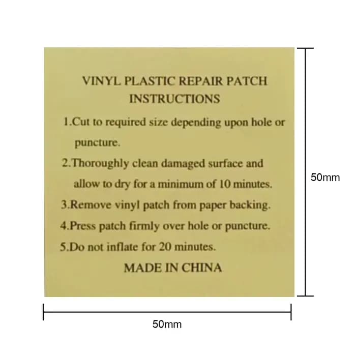 Patch de réparation de piscine, autocollants imperméables auto-adhésifs pour réparation de revêtement de piscine, 10 pièces