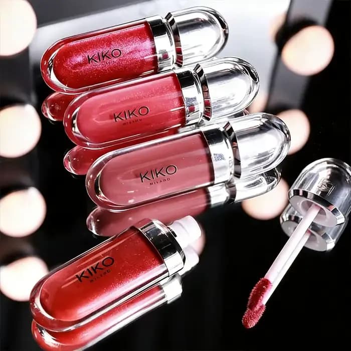 Gloss à lèvres miroir 3D Kiko Italie