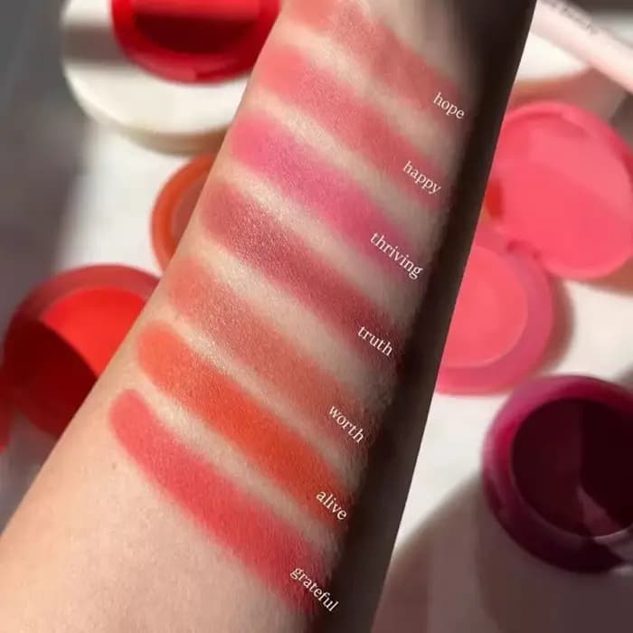 Hot Rare Beauty 7 couleurs Positive Light Liquid Luminizer Maquillage longue tenue contrôle du sébum Happy Hope Honesty Gloss liquide pour les lèvres