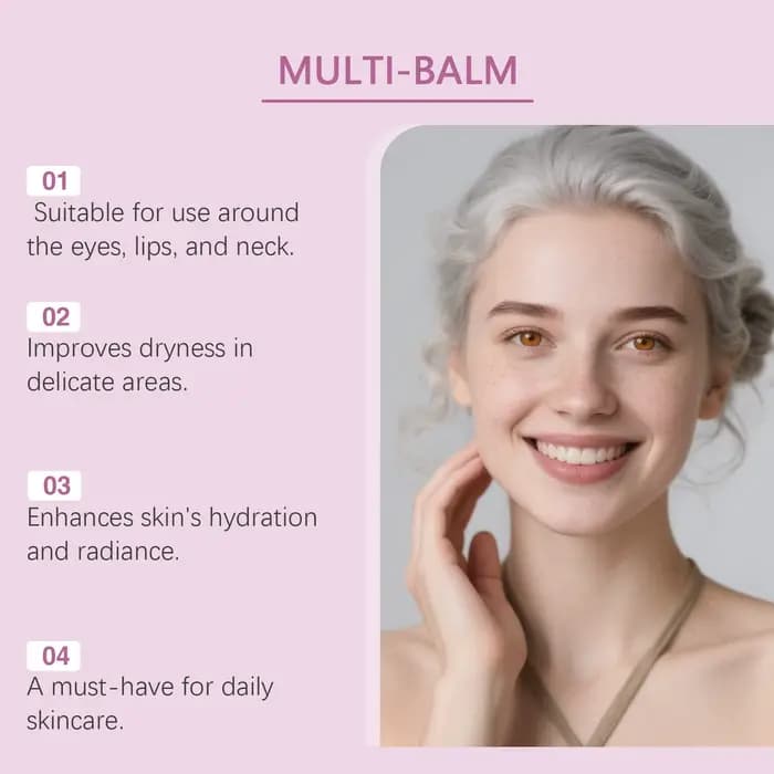 Anti-âge Calcium Multi baume hydratant raffermissant Volume apaisant sécheresse réparation éclaircir le teint de la peau crème hydratante en profondeur bâton