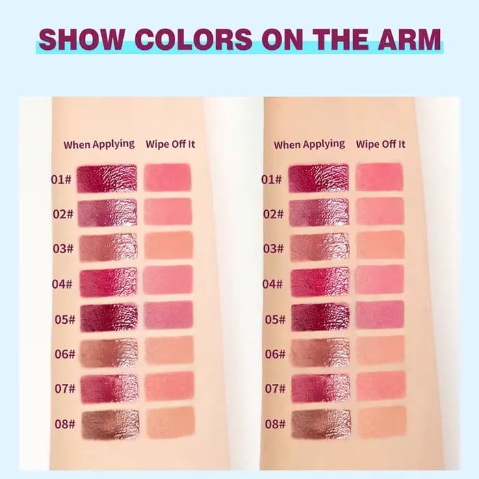 QIBEST Gloss à lèvres hydratant