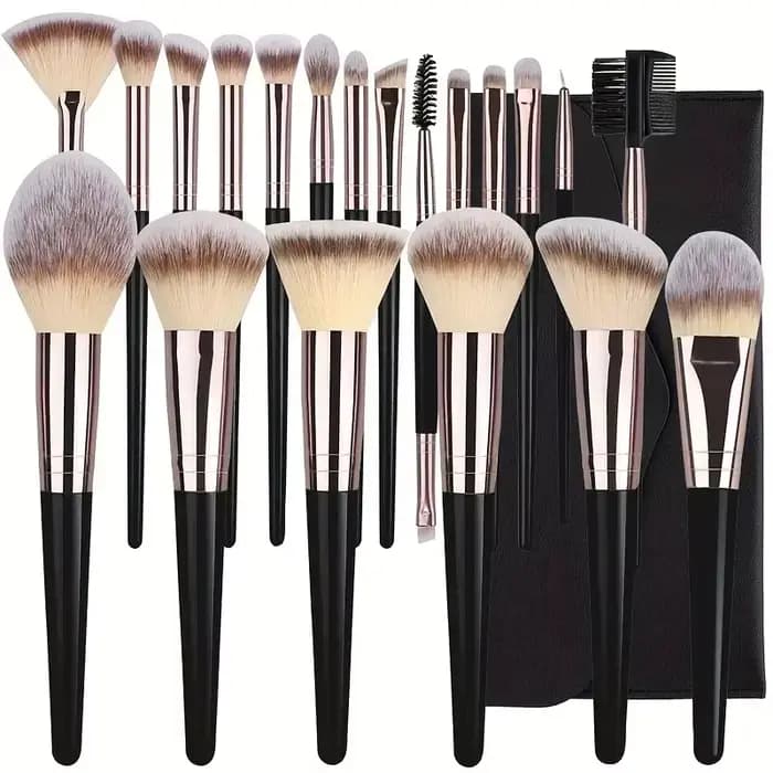Ensemble de pinceaux de maquillage, 3 à 20 pièces, fond de teint, ombre à paupières, Blush, surligne