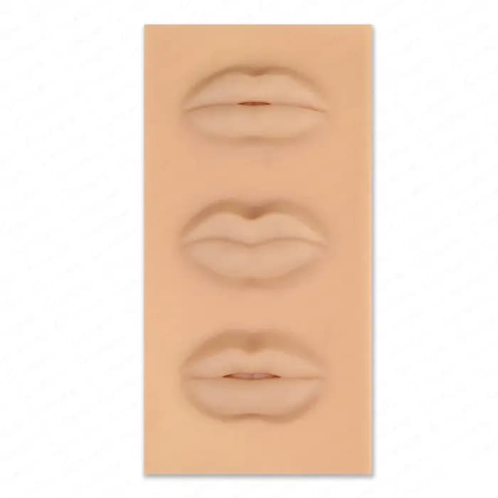 3 formes différentes de lèvres en Silicone pour pratique 5D, maquillage Permanent pour la peau, pour