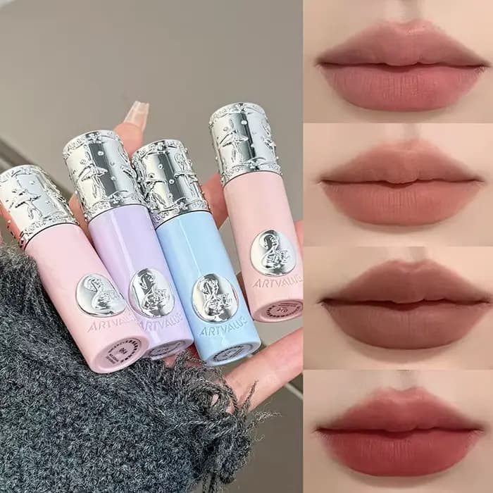 NICEKEY Kits de Maquillage Polyvalents Incluant 4 Baumes à Lèvres, 1 Fard à Joues, 1 Poudre Compacte
