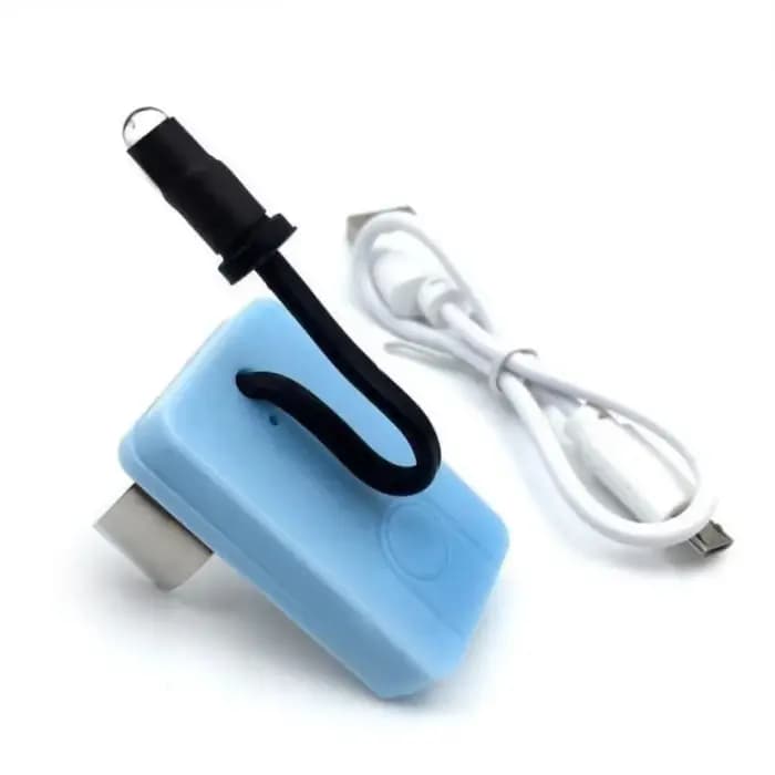 Lampe de nettoyage d'oreilles rechargeable à LED, marteau à cire pour piano, outil de nettoyage d'or