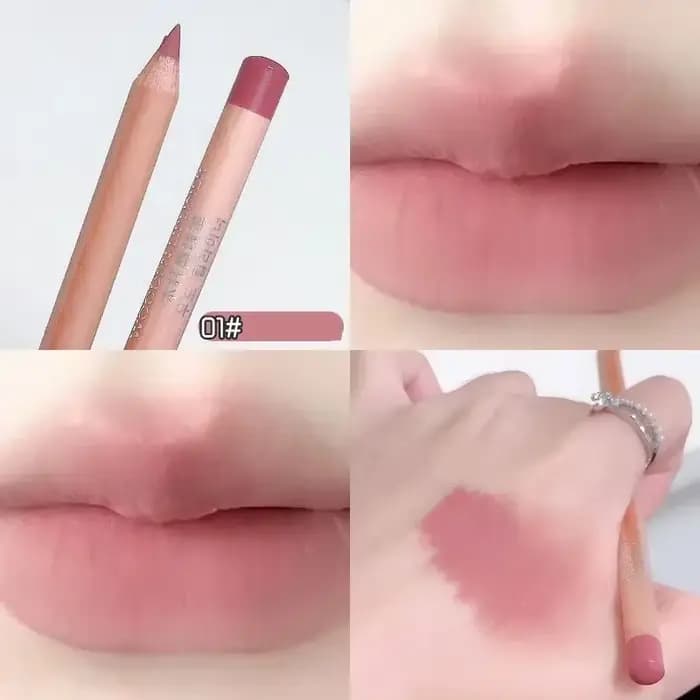 Pâte de haricots rose crayon à lèvres professionnel crayon à lèvres velours mat lèvre antiadhésive t