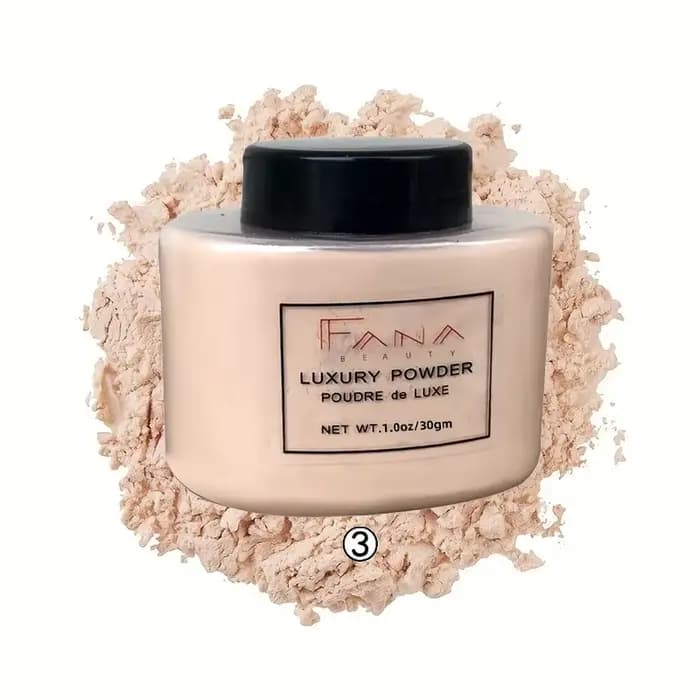 Ensemble de poudre de fond de teint pour le visage, 4 couleurs, luxe, pour femmes, outil de maquilla