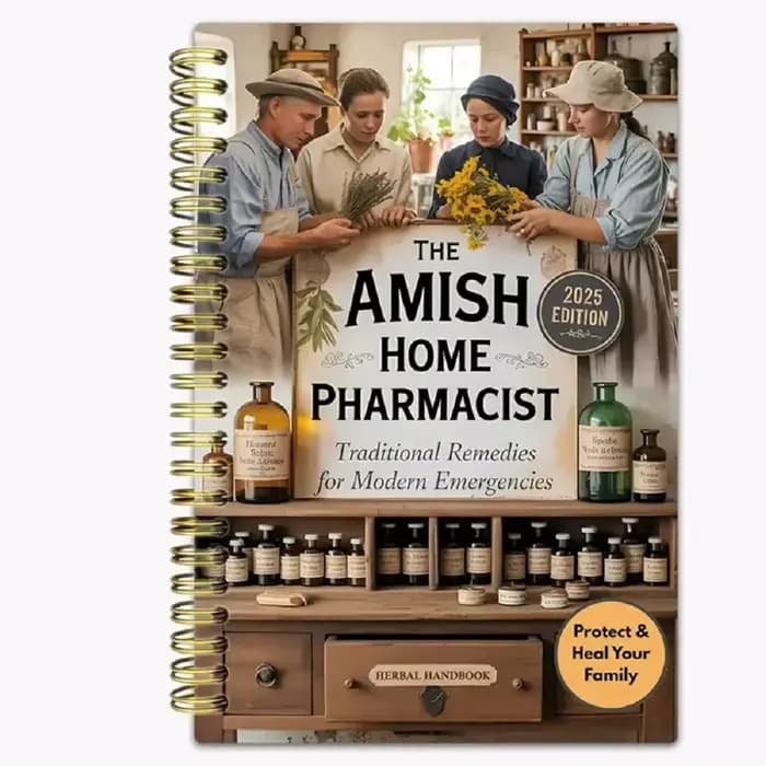 Livre de référence sur les herbes médicinales pour les pharmaciens à domicile des Amish, remèdes nat
