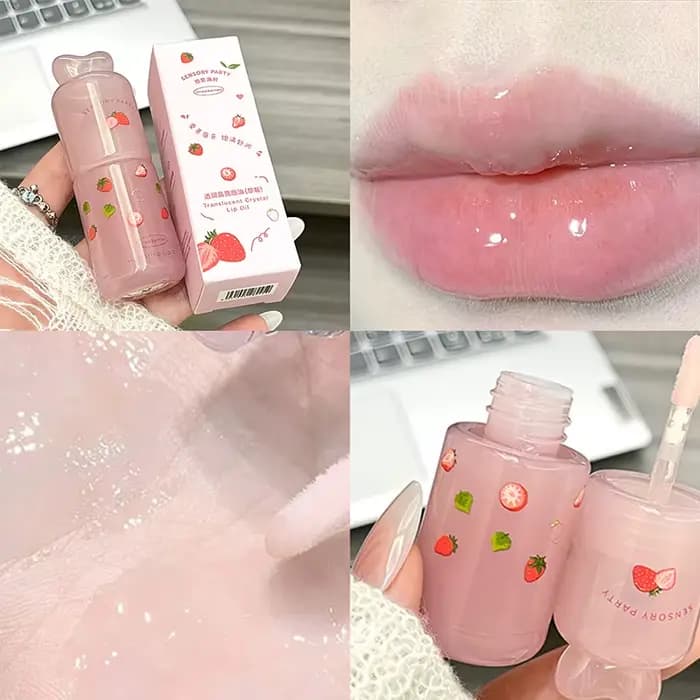 Masque pour les lèvres hydratant et éclaircissant Sensory Party - Hydratation intense, réduction des
