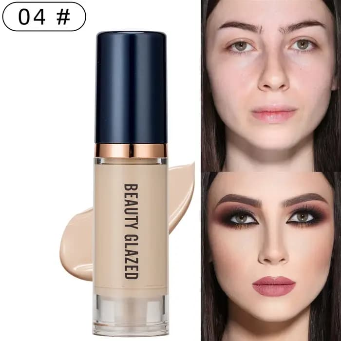 Beauty Glazed – correcteur de fond de teint liquide 6 couleurs, couverture complète, longue durée, i