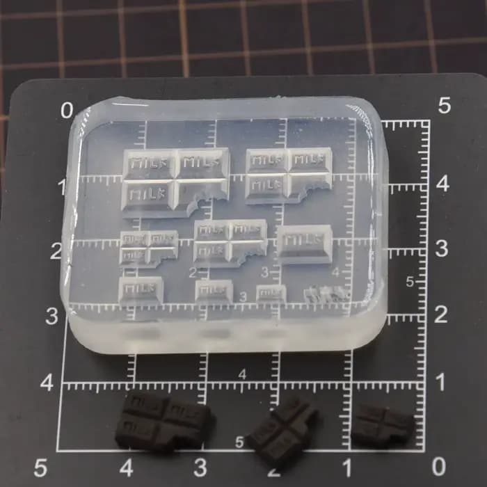 Moule à gâteau l'inventaire en silicone, poterie, argile céramique, chocolat, mini dessert, outils d