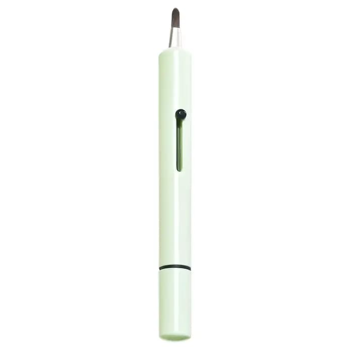 1 pinceau à lèvres double tête, style télescopique réglable, pinceau de couleur permanent en forme d