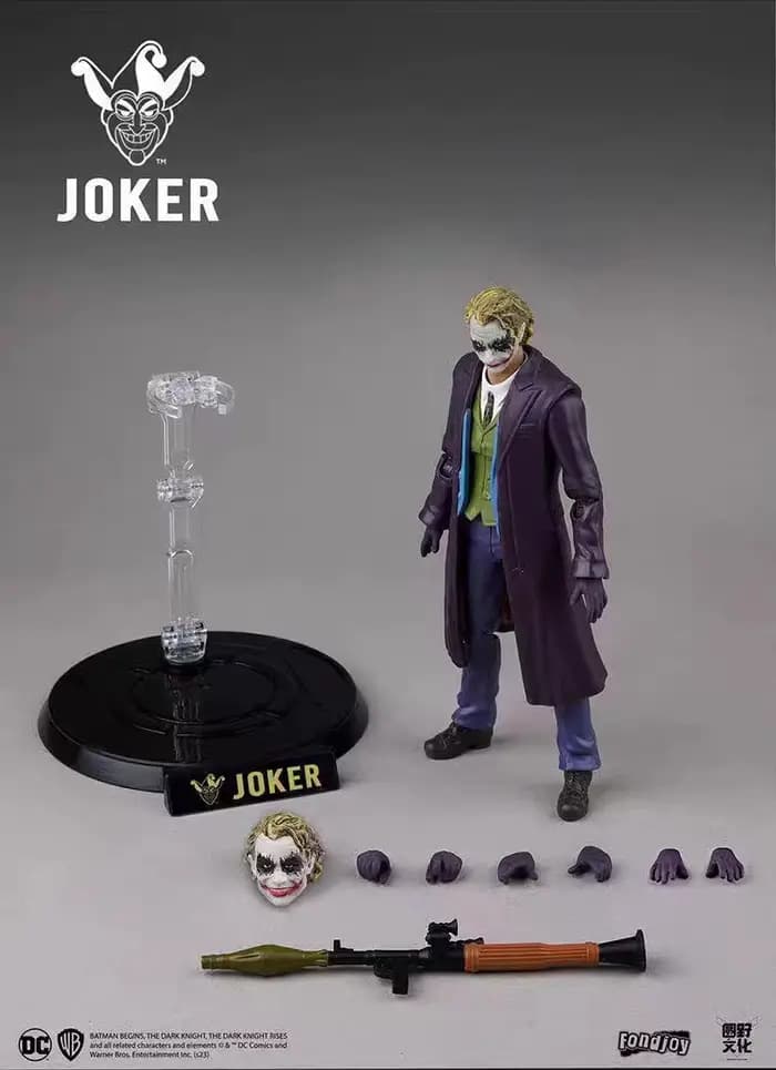 Figurines d'Anime Originales Fondjoy DC Justice League WONDER WOMAN/BATMAN/SUPERMAN/JOKER/HARLEY QUI