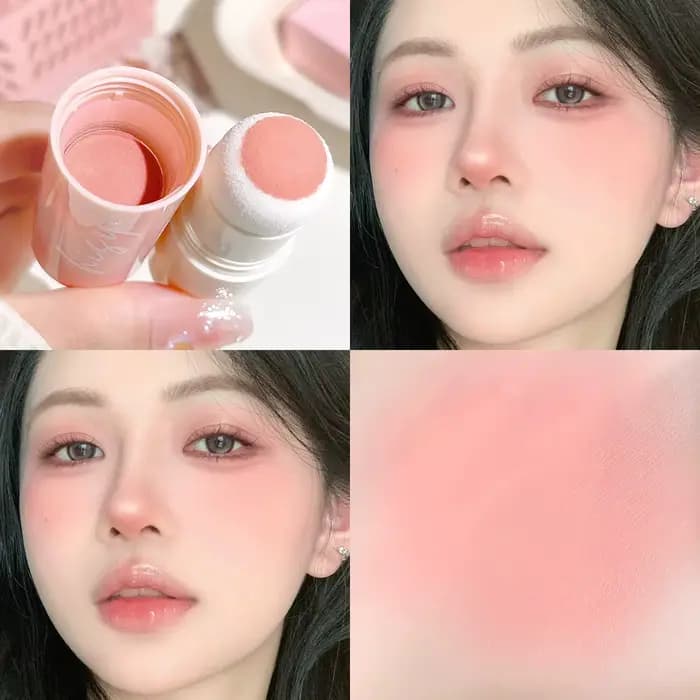 HISYI Yunrou Soft Fog Blush Stick - Énergie et rebondissante, style coréen, éclaircissant, double us
