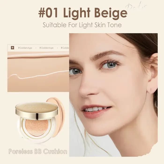 FOCALLURE fond de teint coussin d'air imperméable Base mate sans pores haute couverture crème pour l