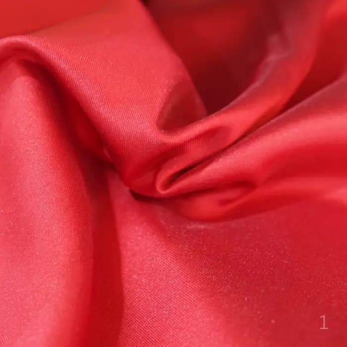 Tissu Mikado rouge rose, tissu rigide cousu pour robe de mariée haut de gamme, vêtements pour mère,