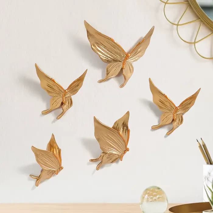 Décoration murale créative papillon pour chambre d'enfants, salon et mur de fond TV, parfaite pour l