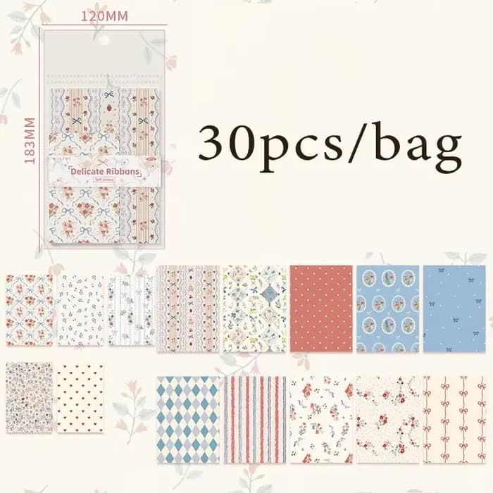Papier de scrapbooking texturé champêtre délicat, papier washi à carreaux macaron pour fond de journ