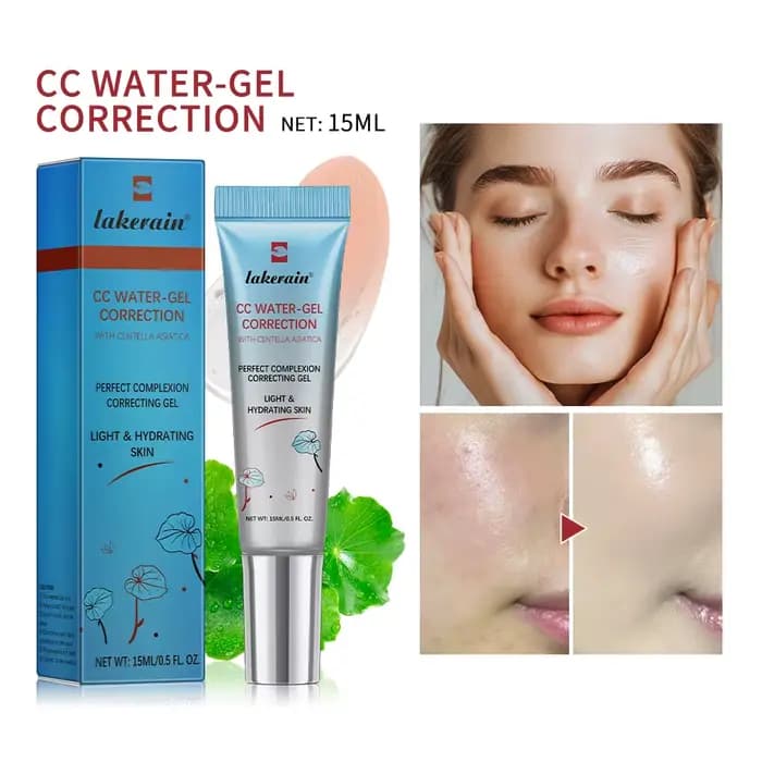 CC Cream, fond de teint liquide changeant de couleur, Centella, fond de teint coréen à haute couvran