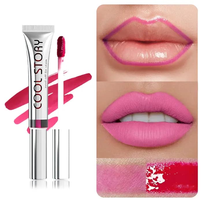 Rouge à lèvres marron foncé résistant à l'eau, 1 pièce, cosmétique, beauté, beauté