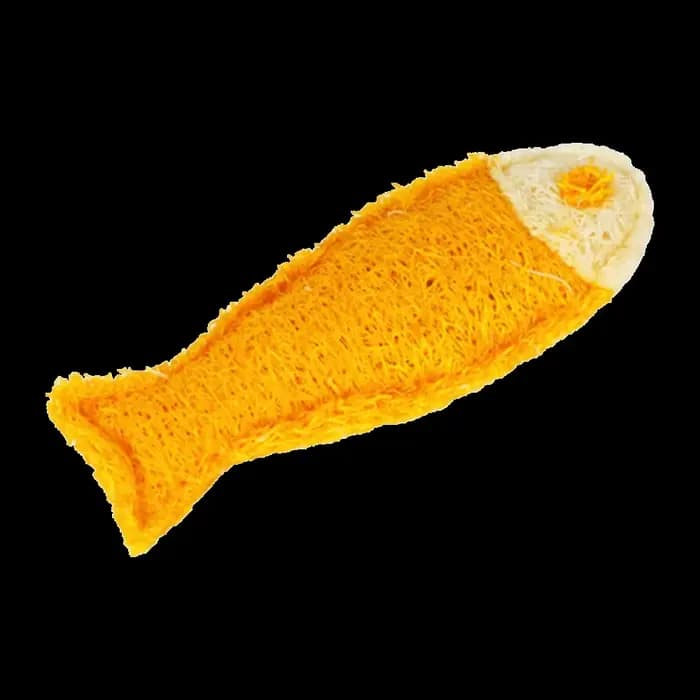 Soins dentaires Loofah naturel chat jouets à mâcher enrichissement dentition confort interactif chat