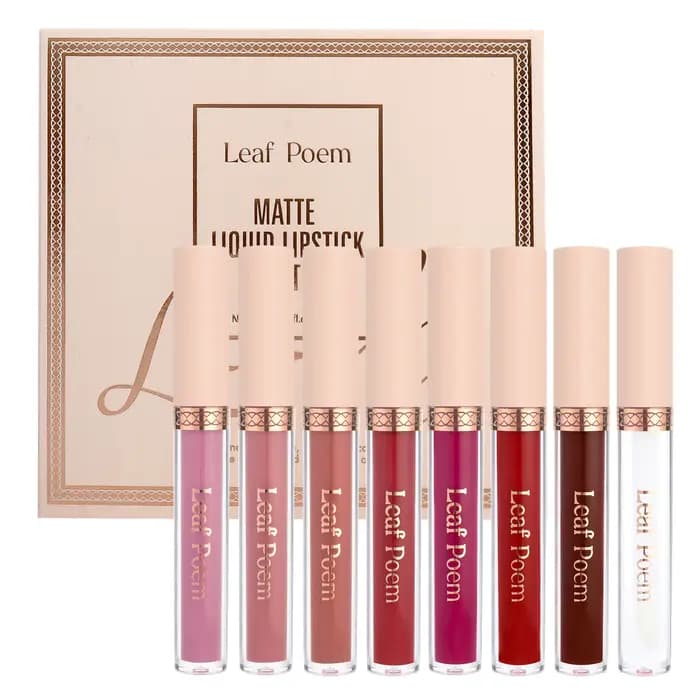 8 pièces de rouge à lèvres liquide mat, gloss à lèvres - imperméable, anti-adhésif, gloss à lèvres l