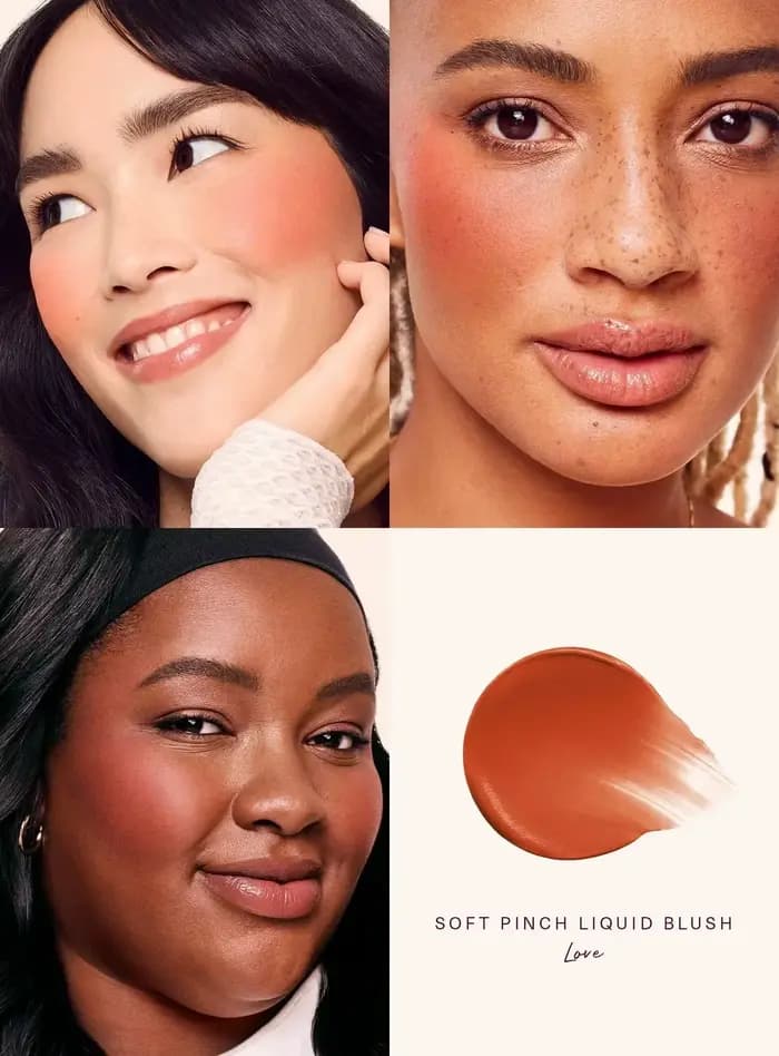 Rare beauté rouge à lèvres Blush crème Grace liquide Blush imperméable Mositure visage Contour ombre
