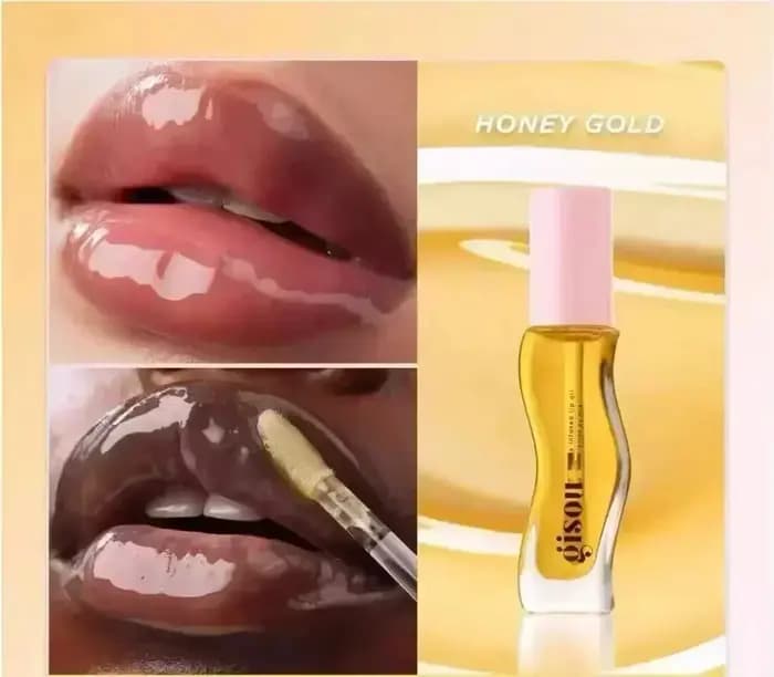 Gisou automne et hiver nouveau hydratant collant caramel baume à lèvres huile pour les lèvres brilla