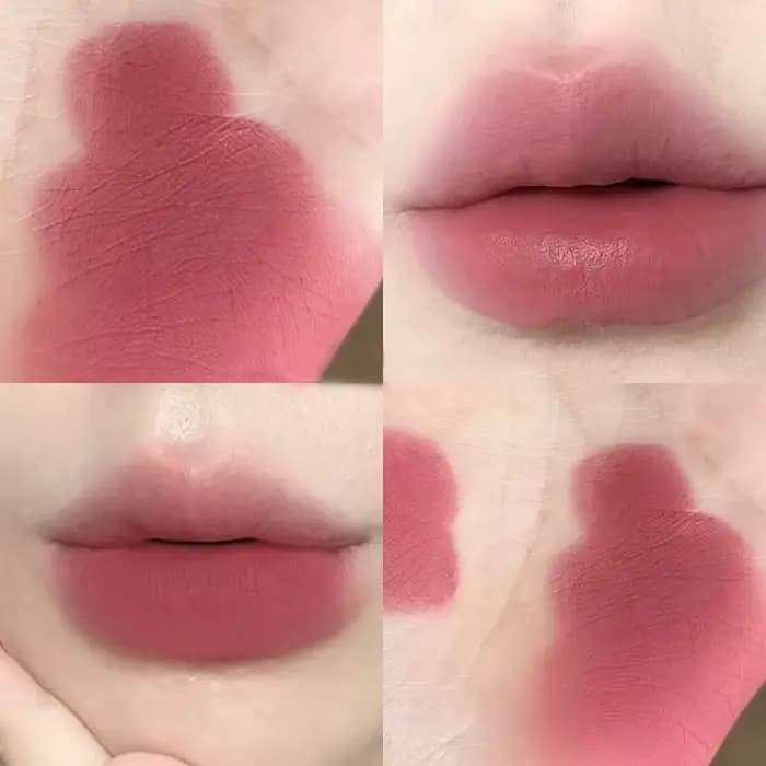Lèvres mates 8 couleurs imperméables à l'eau longue durée facile à colorer velours mat sang rouge ro