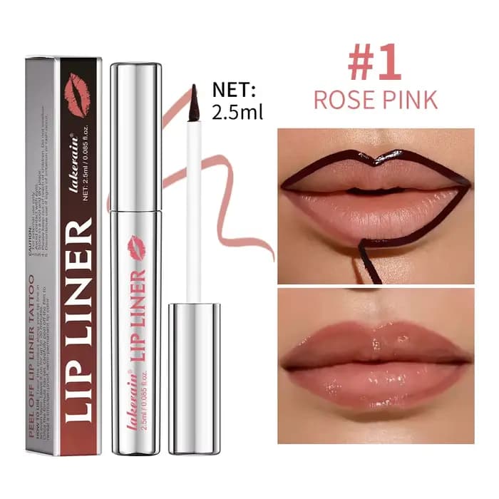 Lakerain – crayon à lèvres pointu, contour exquis, maquillage longue durée, mat, facile à colorer