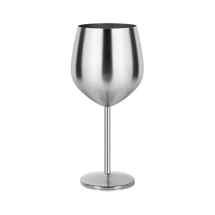 Verre à Cocktail Nordique en Acier Inoxydable, Grand, Durable, Champagne, Extérieur, Métal, Jus Roug