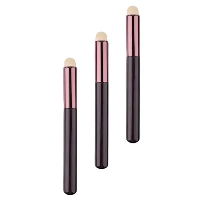Lot de 3 pinceaux à lèvres professionnels pour estomper et estomper les imperfections, pour l'applic