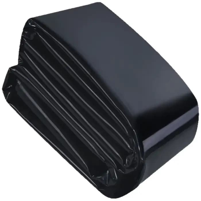 Membrane de bassin noire imperméable et flexible pour l'aquaculture, accessoire de jardinage extérie