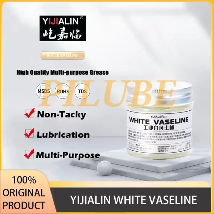 YIJIALIN-Lubrifiant Industriel à VASELINE Blanche pour Roulements, Graisse Automobile Haute Températ