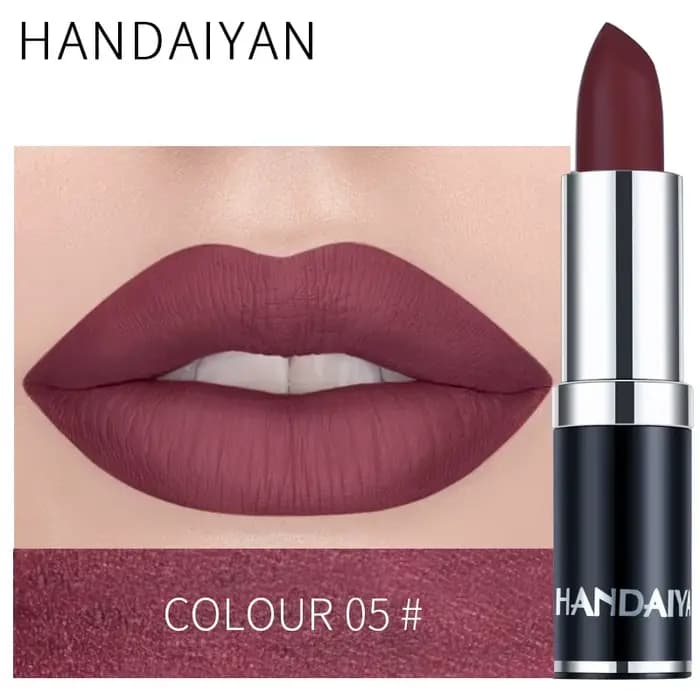HANDAIYAN 12 couleurs velours mat rouge à lèvres Sexy rouge rose teinte à lèvres antiadhésive tasse