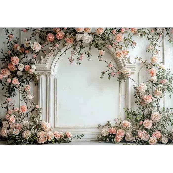 Toile de fond photographique pour mariage, fête, douche nuptiale, portrait de fille, maternité, avec