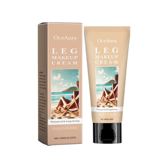 Fond de Teint Corps Effet Bronzant Maquillage Jambes Waterproof Longue Tenue Unifie le Teint avec Ho