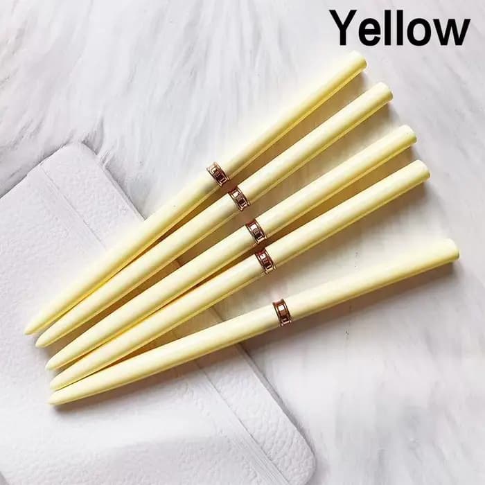 Ensemble de 5 pinceaux professionnels pour nail art, 7/9/11/15/20 mm, pour la création de motifs, la