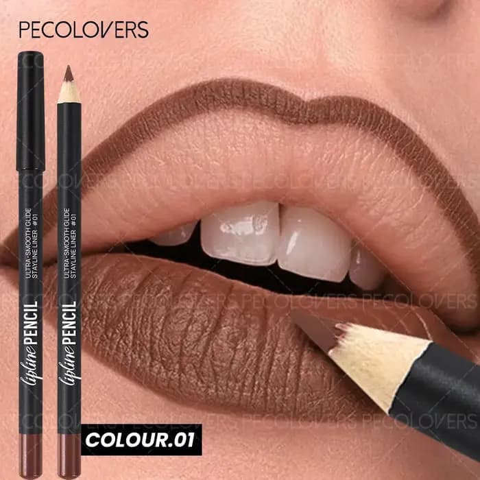 1 crayon à lèvres nude naturel, texture crème, imperméable, couleur rose nude et marron, fonction do