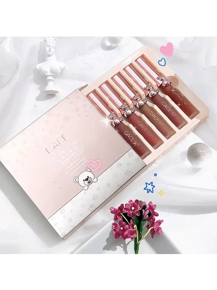 CACE brillant à lèvres maquillage liquide rouge à lèvres maquillage mat longue durée imperméable vel