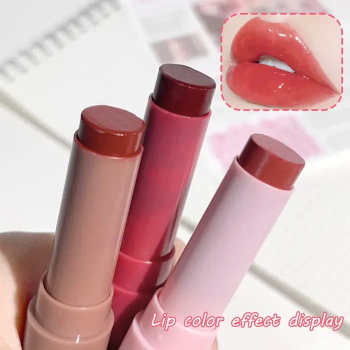 Ensemble de 3 pièces pour les lèvres hydratantes, éclaircissantes, rendu des couleurs, maquillage lo