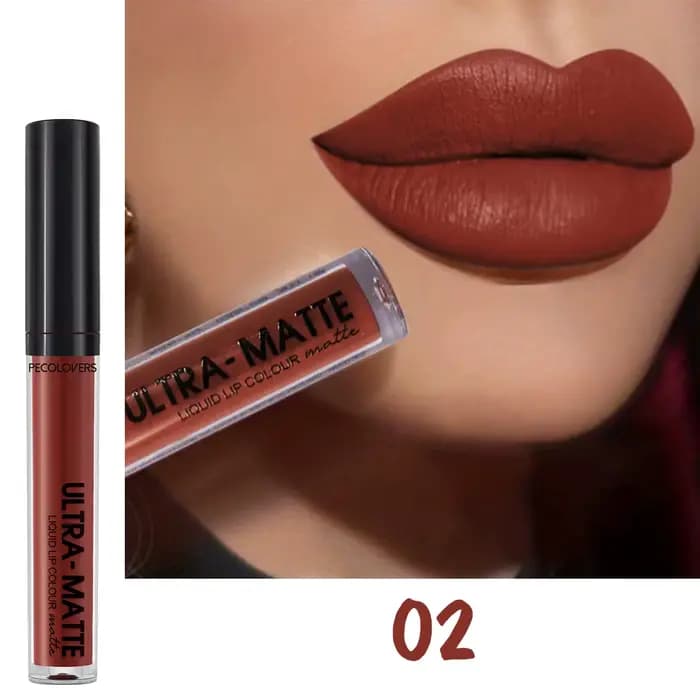 Velvet Mate nu marron rouge brillant à lèvres peluches mat liquide rouge à lèvres imperméable longue