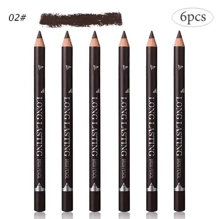 Crayon à sourcils professionnel imperméable pour femmes, stylo de maquillage pour les yeux, couleur