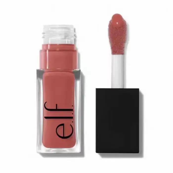 e.l.f. Gloss à lèvres revitalisant effet miroir, huile hydratante légère, formule repulpante, ne col