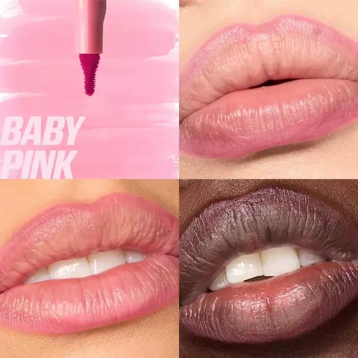 Crayon à lèvres Huda Beauty Nude Mat Imperméable Anti-transfert Rouge Cerise – Stylo Contour des Lèv