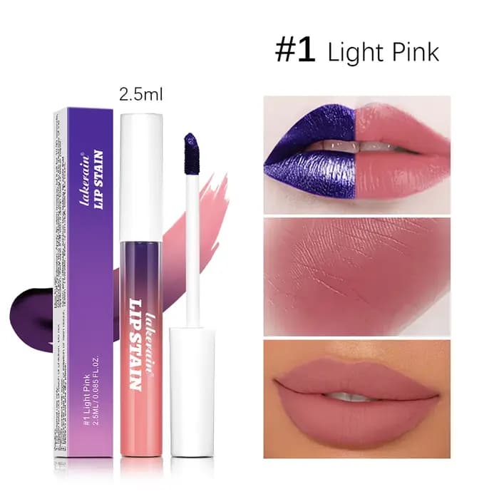 Crayon à lèvres imperméable Peel Off tatouage brillant à lèvres imperméable longue durée mat teinte